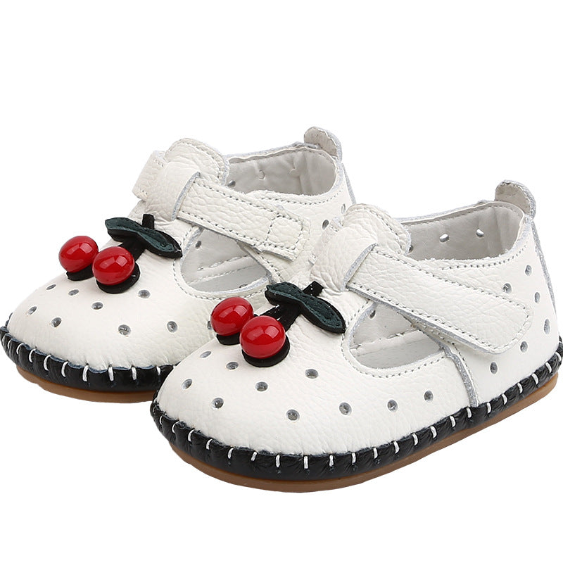 Sepatu Prewalker Bayi Cewek/Cowok Baby Shoes Cherry  Bahan Premium Impor