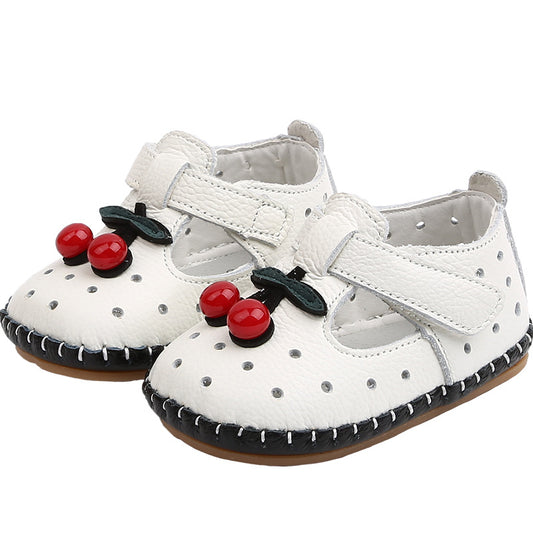 Sepatu Prewalker Bayi Cewek/Cowok Baby Shoes Cherry  Bahan Premium Impor