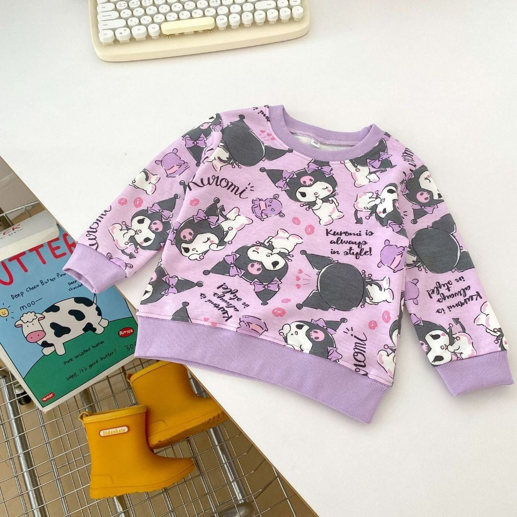 sweater anak sanrio korumi cewek/cowok Bahan Premium impor