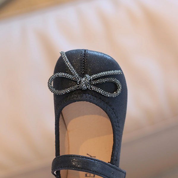 Sepatu Pesta Anak Cewek/Perempuan Flat Shoes Ribbon Bahan Premium Impor