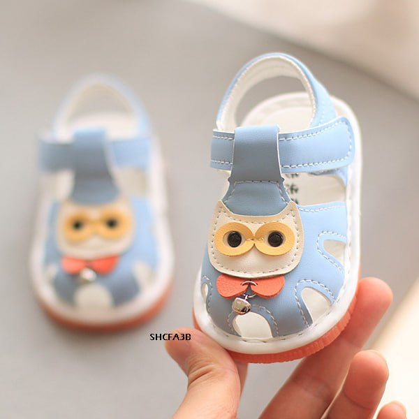 Sepatu Sandal Anak-anak Cit-Cit+Rattle Owl  Premium Impor