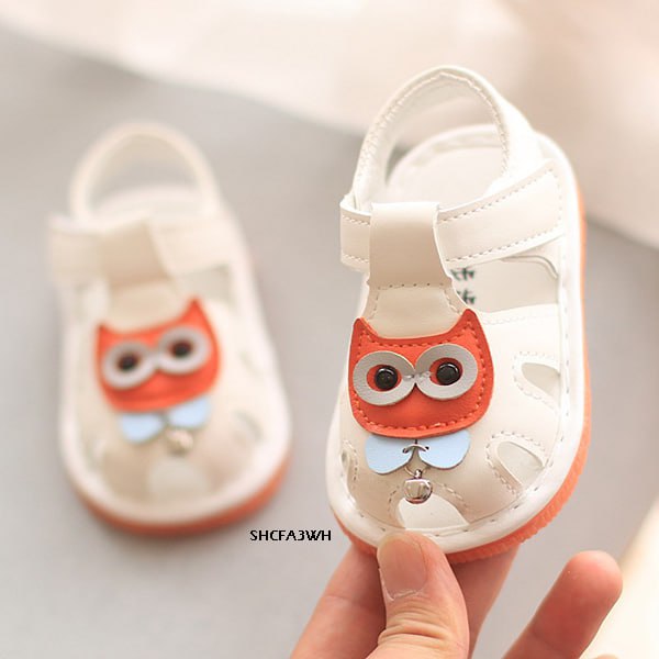 Sepatu Sandal Anak-anak Cit-Cit+Rattle Owl  Premium Impor