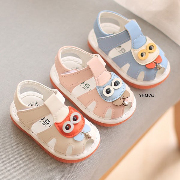 Sepatu Sandal Anak-anak Cit-Cit+Rattle Owl  Premium Impor