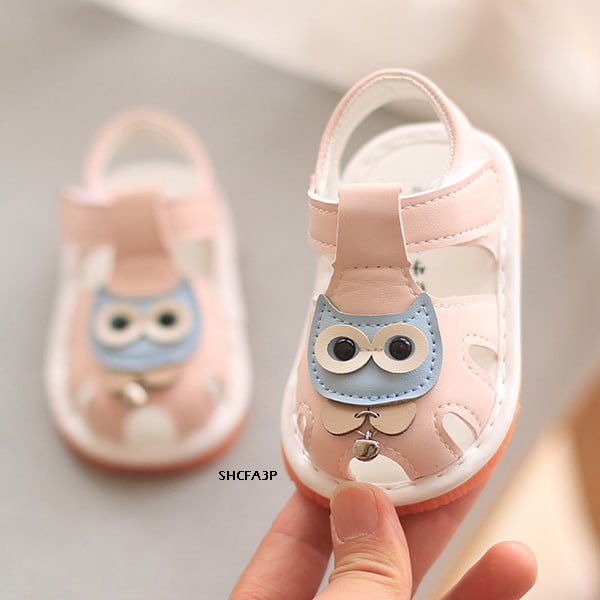 Sepatu Sandal Anak-anak Cit-Cit+Rattle Owl  Premium Impor