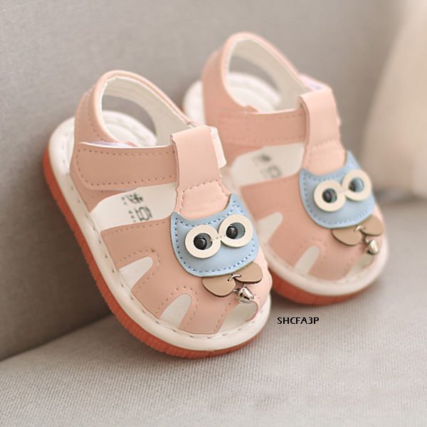 Sepatu Sandal Anak-anak Cit-Cit+Rattle Owl  Premium Impor