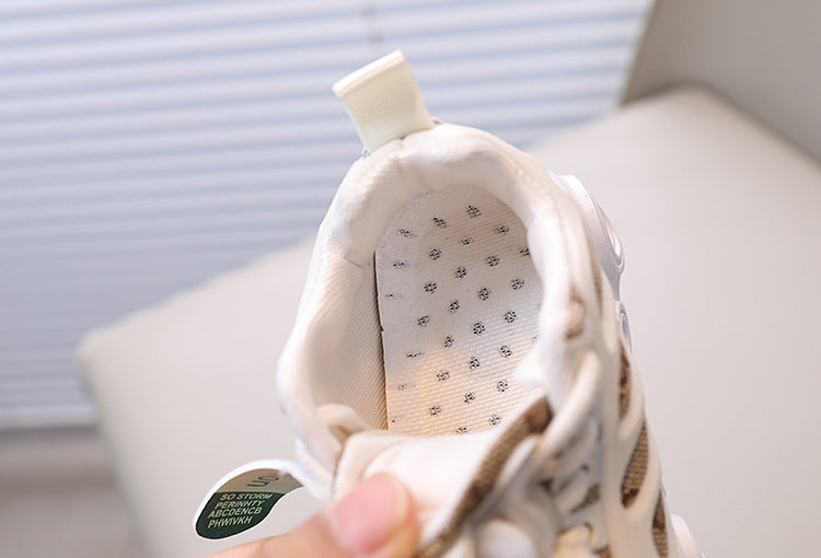 Sepatu Anak Cewek/Cowok Sneaker LED Fashion  Usia 1-5 Tahun Bahan Premium Impor