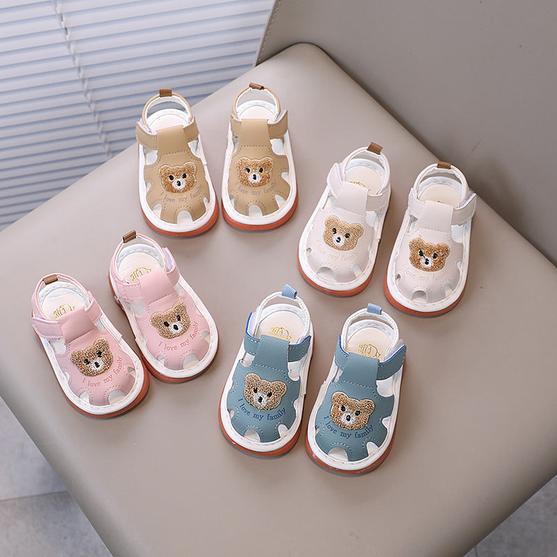 Sepatu Anak Cit-Cit Bear Love Family Blue-Brown-Pink-White