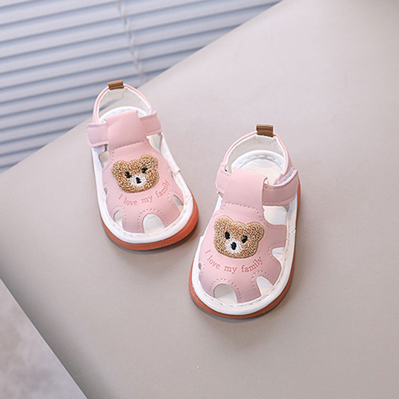 Sepatu Anak Cit-Cit Bear Love Family Blue-Brown-Pink-White