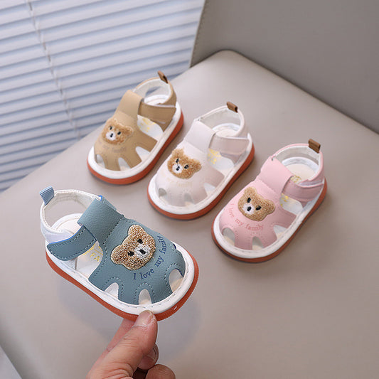 Sepatu Anak Cit-Cit Bear Love Family Blue-Brown-Pink-White