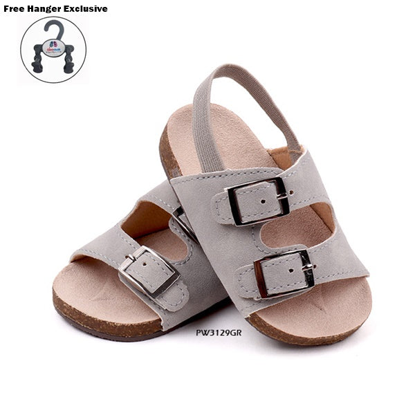 Sandal Bayi Prewalker Gesper Tali Belakang Bahan Karet cewek/perempuan usia 1-8 Bulan Bahan Premium Impor