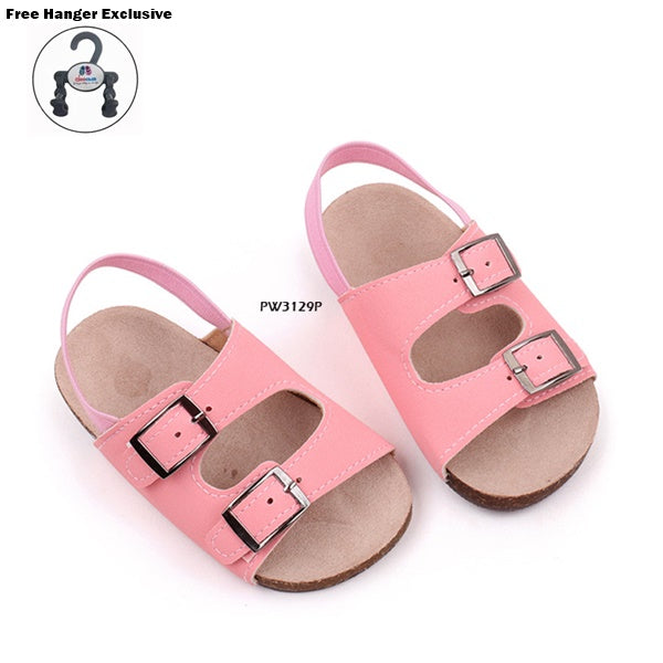 Sandal Bayi Prewalker Gesper Tali Belakang Bahan Karet cewek/perempuan usia 1-8 Bulan Bahan Premium Impor