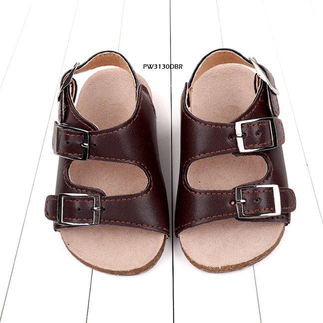 Sandal Bayi Prewalker Style Gesper Belakang cowok/laki usia 1-8 Bulan Bahan Premium Impor