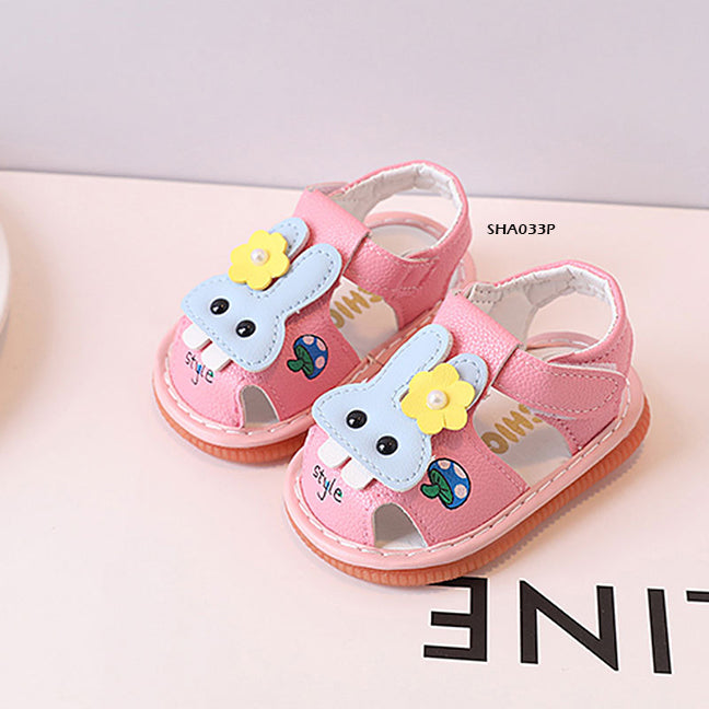 Sepatu Sandal Anak Cit-Cit Rabbit cewek/perempuan usia 0-12 Bulan Bahan Premium Impor