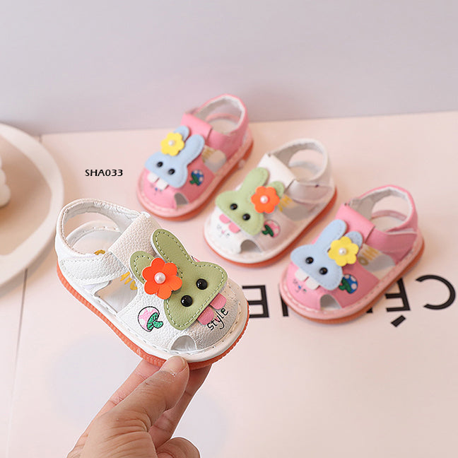 Sepatu Sandal Anak Cit-Cit Rabbit cewek/perempuan usia 0-12 Bulan Bahan Premium Impor