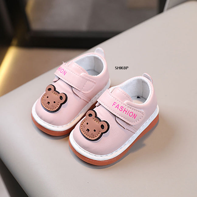 Sepatu Sandal Anak Cit-Cit Bear Head cowok/cewek usia 0-12 Bulan Bahan Premium Impor