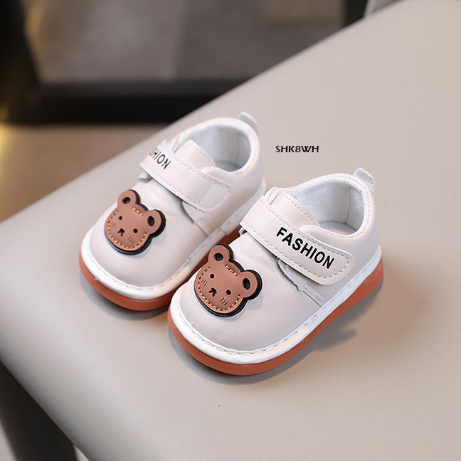 Sepatu Sandal Anak Cit-Cit Bear Head cowok/cewek usia 0-12 Bulan Bahan Premium Impor