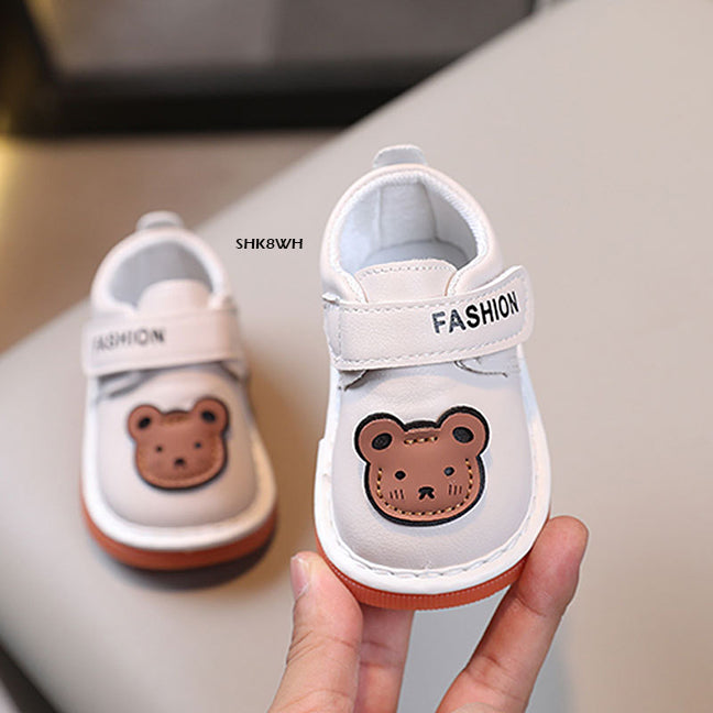 Sepatu Sandal Anak Cit-Cit Bear Head cowok/cewek usia 0-12 Bulan Bahan Premium Impor