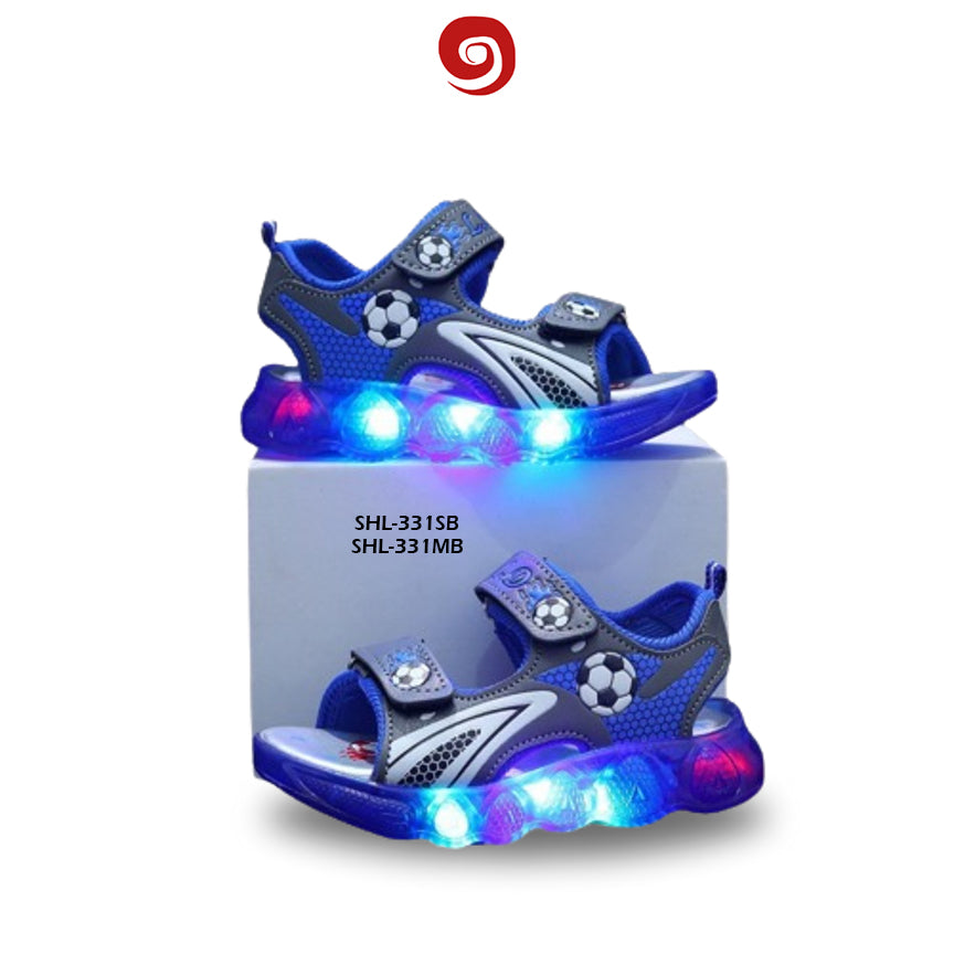 Sandal LED Bola Blue & Red