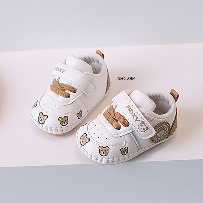 Sepatu Prewalker Anak Bear MDXY cowok/laki usia 0-12 Bulan Bahan Premium Impor