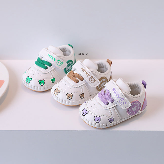 Sepatu Prewalker Anak Bear MDXY cowok/laki usia 0-12 Bulan Bahan Premium Impor