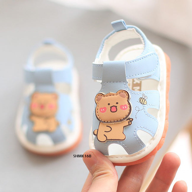 Sepatu Sandal Cit-Cit Bear Bayi cewek/perempuan usia 0-12 Bulan Bahan Premium Impor