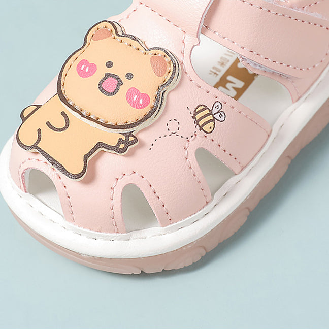 Sepatu Sandal Cit-Cit Bear Bayi cewek/perempuan usia 0-12 Bulan Bahan Premium Impor