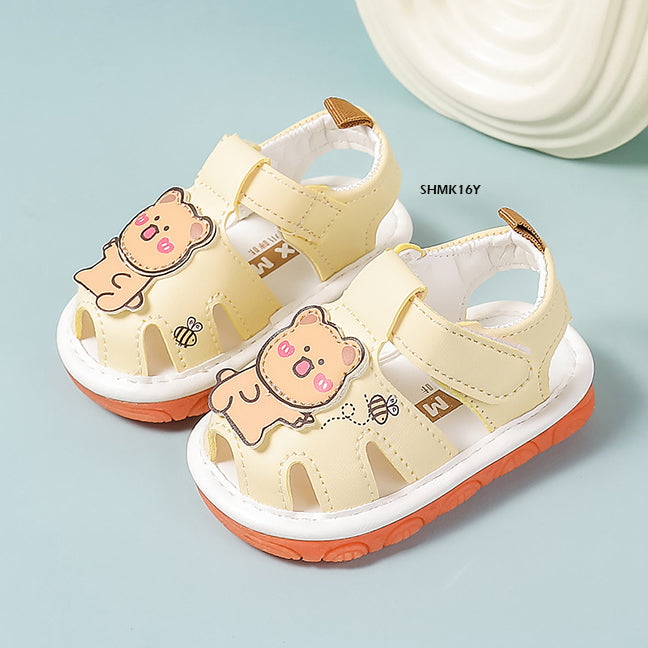 Sepatu Sandal Cit-Cit Bear Bayi cewek/perempuan usia 0-12 Bulan Bahan Premium Impor