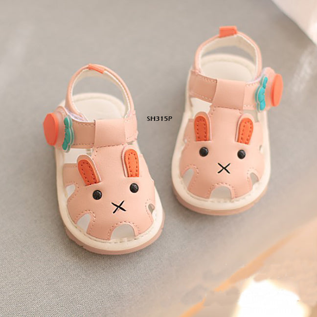 Sepatu Sandal Bayi Prewalker Cit-Cit Rabbit Carrot  cewek/perempuan usia 0-12 Bulan Bahan Premium Impor