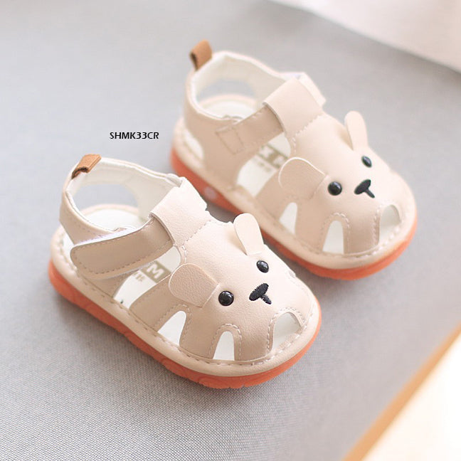 Sepatu Sandal Prewalker Bayi Cit-Cit Rabbit Polos cewek/perempuan usia 0-12 Bulan Bahan Premium Impor