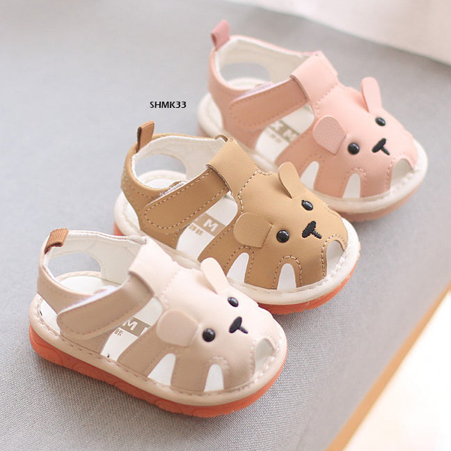 Sepatu Sandal Prewalker Bayi Cit-Cit Rabbit Polos cewek/perempuan usia 0-12 Bulan Bahan Premium Impor