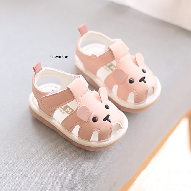 Sepatu Sandal Prewalker Bayi Cit-Cit Rabbit Polos cewek/perempuan usia 0-12 Bulan Bahan Premium Impor