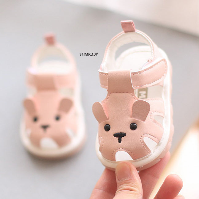 Sepatu Sandal Prewalker Bayi Cit-Cit Rabbit Polos cewek/perempuan usia 0-12 Bulan Bahan Premium Impor