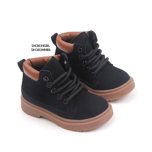 Sepatu Sekolah Anak Docmart Cold Press cowok/laki usia 1-5 Tahun Bahan Premium Impor