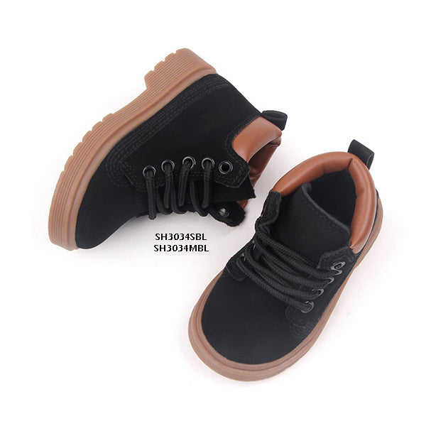 Sepatu Sekolah Anak Docmart Cold Press cowok/laki usia 1-5 Tahun Bahan Premium Impor