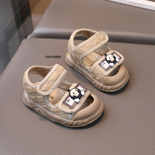 Sepatu Sandal Anak Kartun  cewek/perempuan usia 0-12 Bulan Bahan Premium Impor