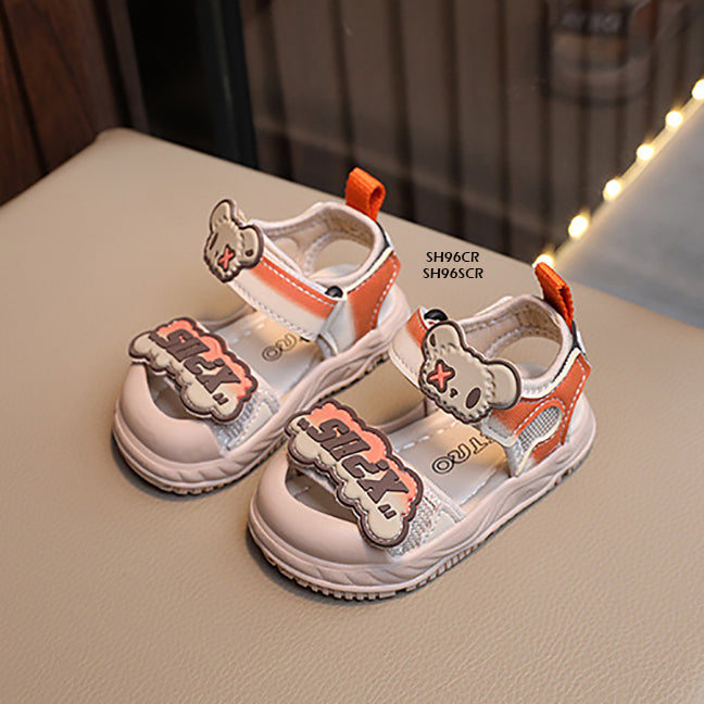 Sepatu Sandal Anak Bear X Cowok/Cewek usia 1-5 Tahun Bahan Premium Impor