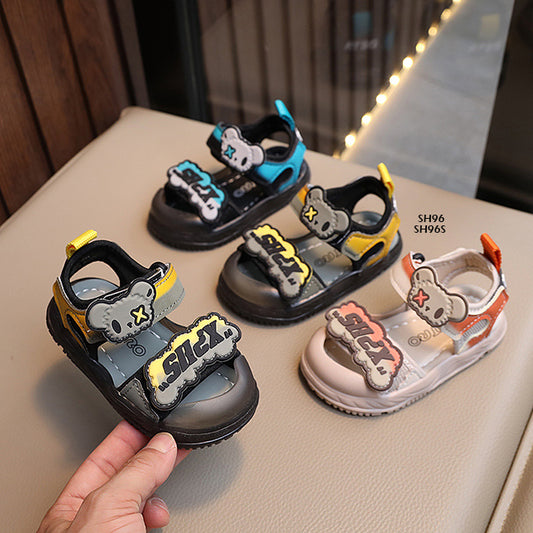 Sepatu Sandal Anak Bear X Cowok/Cewek usia 1-5 Tahun Bahan Premium Impor