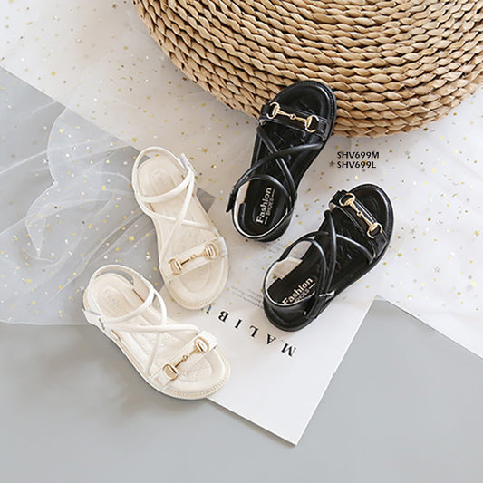 Sepatu Sandal Anak Style Tali Silang  cewek/perempuan usia 3-10 Tahun Bahan Premium Impor