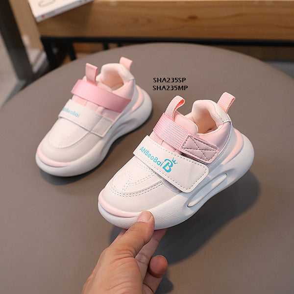 Sepatu Sneakers Anak Banbaobai cewek/perempuan usia 3-5 Tahun Bahan Premium Impor