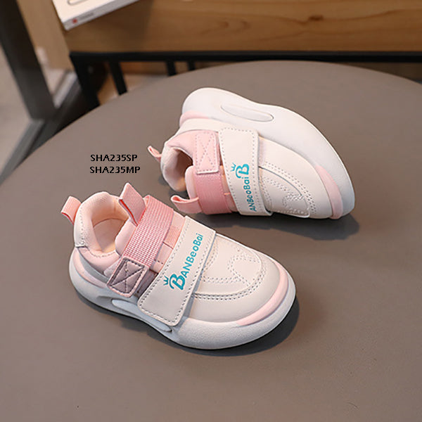 Sepatu Sneakers Anak Banbaobai cewek/perempuan usia 3-5 Tahun Bahan Premium Impor