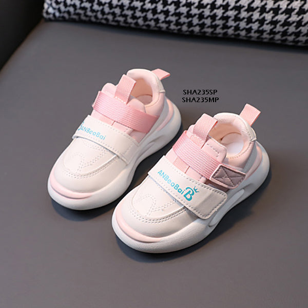 Sepatu Sneakers Anak Banbaobai cewek/perempuan usia 3-5 Tahun Bahan Premium Impor