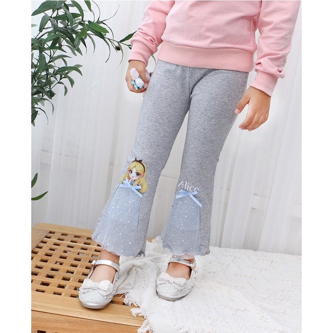 Legging Impor Tile Princess- legging cute-legging anak perempuan bahan premium