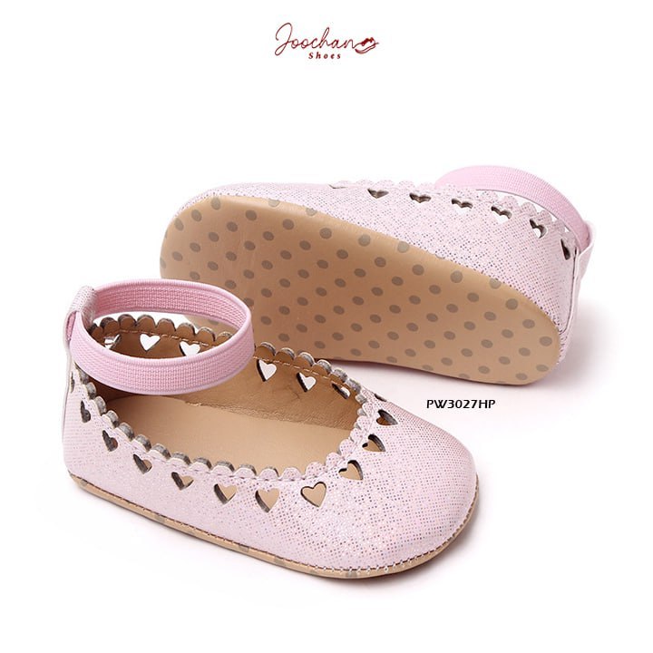 Sepatu Prewalker Bayi Perempuan Cewek Love Tali