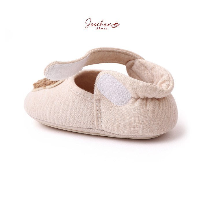 Sepatu Prewalker Bayi Perempuan Karakter Bulu Bear Rabbit