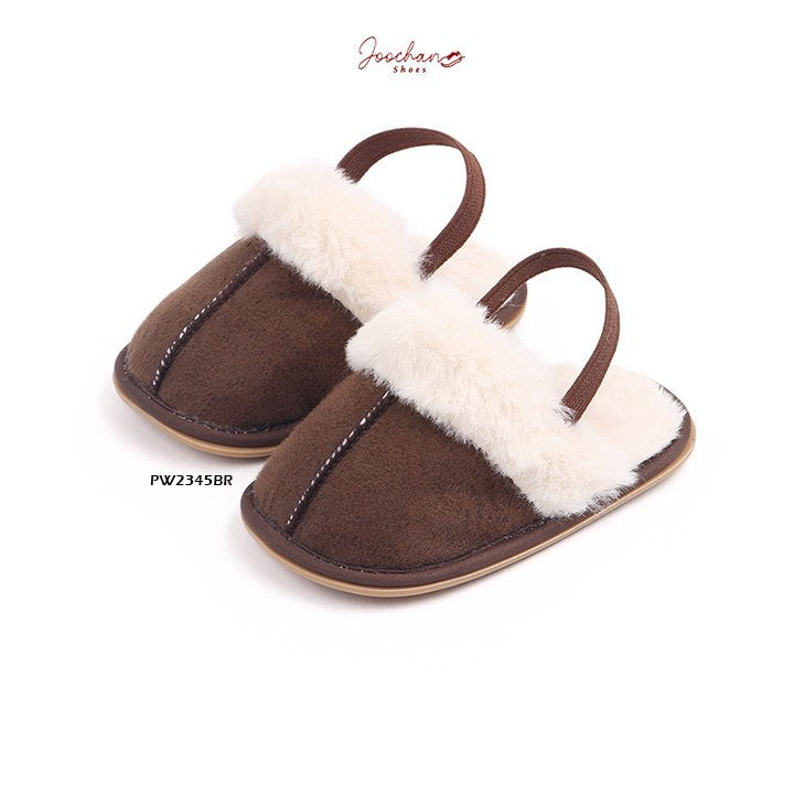 Sandal Bayi  Prewalker Slop Bulu Kualitas Import Premium