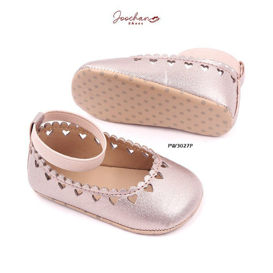 Sepatu Prewalker Bayi Perempuan Cewek Love Tali