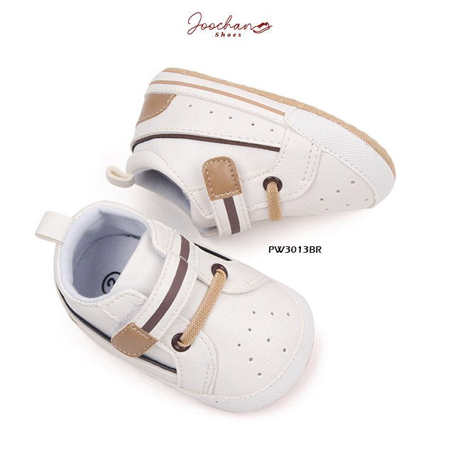 Sepatu Sneaker Prewalker Bayi Cewek Cowok Stripe Sporty Style