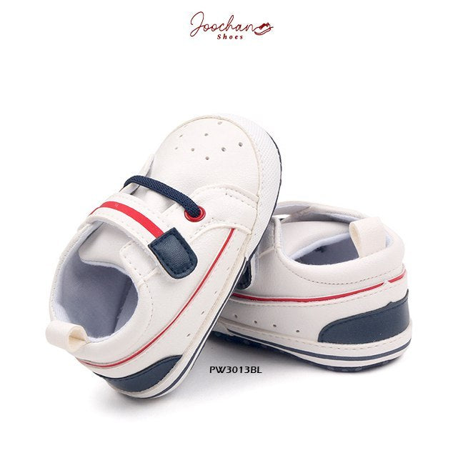 Sepatu Sneaker Prewalker Bayi Cewek Cowok Stripe Sporty Style