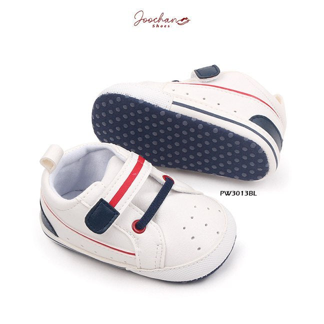 Sepatu Sneaker Prewalker Bayi Cewek Cowok Stripe Sporty Style