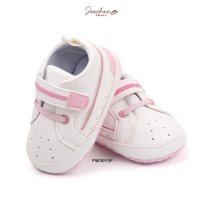 Sepatu Sneaker Prewalker Bayi Cewek Cowok Stripe Sporty Style